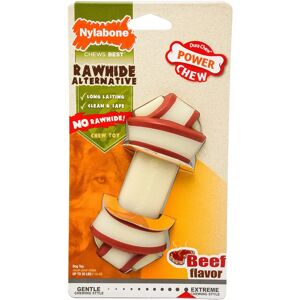 Jouet à mâcher Nylabone pour chiens - Taille M, Saveur de bœuf - Nylon durable - Publicité Jouet à mâcher Nylabone pour chiens - Taille M, Saveur de bœuf - Nylon durable - Publicité