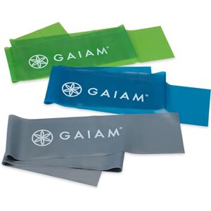 Gaiam Kit de Force et Flexibilité - Bandes de Résistance - Publicité Gaiam Kit de Force et Flexibilité - Bandes de Résistance - Publicité