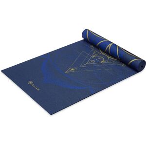 Gaiam Blau Reversible Sonne & Mond Yogamatte - 6mm Premium Gaiam Blau Reversible Sonne & Mond Yogamatte - 6mm Premium