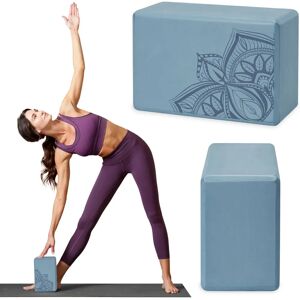 Gaiam Modèle 63680 - Bloc de yoga bleu - Publicité Gaiam Modèle 63680 - Bloc de yoga bleu - Publicité