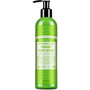 Dr Bronner's Organic Patchouli Lime Hand & Body Lotion - 240ml Dr Bronner's Organic Patchouli Lime Hand & Body Lotion - 240ml