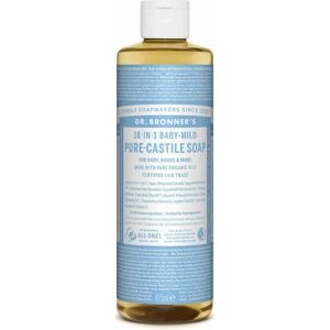 Dr. Bronner's Organische 18-in-1 Mandel Castile Flüssigseife - 473ml Dr. Bronner's Organische 18-in-1 Mandel Castile Flüssigseife - 473ml