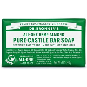 Dr Bronner's Almond Organic Hemp Castile Bar Soap - 5 oz Dr Bronner's Almond Organic Hemp Castile Bar Soap - 5 oz