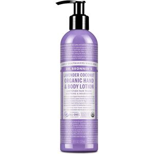Dr. Bronner's Lavender Coconut Lotion - Hand & Body, Organic Dr. Bronner's Lavender Coconut Lotion - Hand & Body, Organic