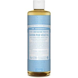 Savon Liquide Bio Non Parfumé - Peau Sensible - Dr. Bronners - Publicité Savon Liquide Bio Non Parfumé - Peau Sensible - Dr. Bronners - Publicité