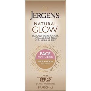 Hydratant Visage Natural Glow de Jergens - SPF 20, Moyen - Publicité Hydratant Visage Natural Glow de Jergens - SPF 20, Moyen - Publicité