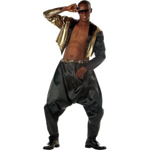 California Costumes Old School Rapper Costume - Gold - Small/Medium California Costumes Old School Rapper Costume - Gold - Small/Medium