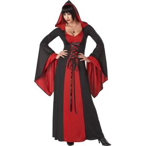 California Costume Collections Deluxe Hooded Robe Red Devil Vampires Gothic Medieval Witch - Costumes California Costume Collections Deluxe Hooded Robe Red Devil Vampires Gothic Medieval Witch - Costumes