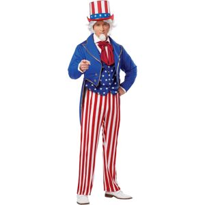 California Uncle Sam Patriotic Costume - Blue Large - Costumes California Uncle Sam Patriotic Costume - Blue Large - Costumes