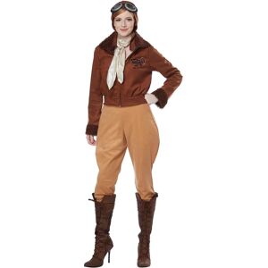 California Costumes Amelia Earhart Brown Costume - Costumes California Costumes Amelia Earhart Brown Costume - Costumes