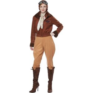 California Aviator Pilot Costume - 1920s-30s Female Heroin California Aviator Pilot Costume - 1920s-30s Female Heroin