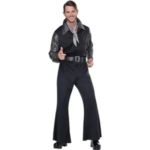 California Costume Collections Flashy 70s Jumpsuit Metallic - Disco Hippie Retro Party - Costumes California Costume Collections Flashy 70s Jumpsuit Metallic - Disco Hippie Retro Party - Costumes