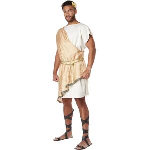 California Costume Collections Greek God Olympus Caesar Roman Ancient Gold Toga Party Costume - Costumed for Adults California Costume Collections Greek God Olympus Caesar Roman Ancient Gold Toga Party Costume - Costumed for Adults