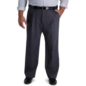 Haggar Men's Iron Free Premium Khaki Straight-Fit Flat-Front Pants Haggar Men's Iron Free Premium Khaki Straight-Fit Flat-Front Pants