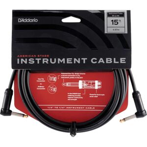 D'Addario PW-AMSGRR-15 American Stage Guitar cables - 4.5m D'Addario PW-AMSGRR-15 American Stage Guitar cables - 4.5m