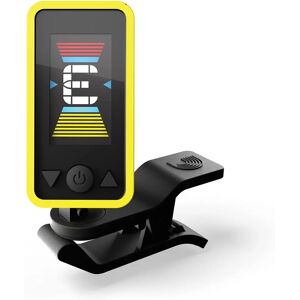 D'Addario Eclipse Headstock Tuner - Yellow - Guitar Accessory D'Addario Eclipse Headstock Tuner - Yellow - Guitar Accessory