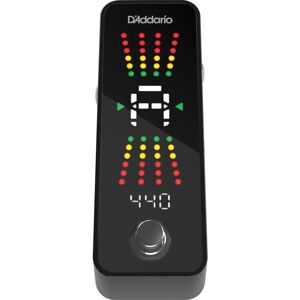 D'Addario Black Chromatic Tuner Pedal - Guitar Tuner D'Addario Black Chromatic Tuner Pedal - Guitar Tuner