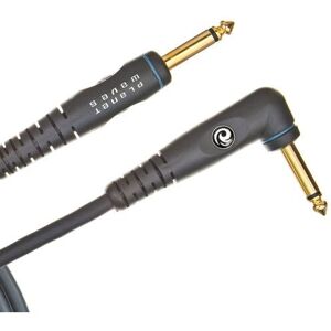 Planet Waves PW-GRA-10 Audio Cable - 3m, Straight/Angled, Black Planet Waves PW-GRA-10 Audio Cable - 3m, Straight/Angled, Black