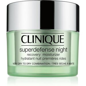 Clinique Superdefense Crème de Nuit Régénérante - Peau Très Sèche à Sèche (50 ml) Clinique Superdefense Crème de Nuit Régénérante - Peau Très Sèche à Sèche (50 ml)