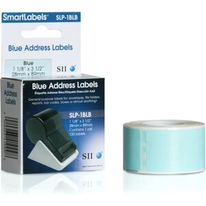 Seiko Instruments SLP-1BLB Blue Self-adhesive printer label - Label Printer Seiko Instruments SLP-1BLB Blue Self-adhesive printer label - Label Printer