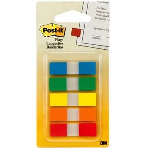 Post-It Flags Assorted Primary Colors - 100 Flags Dispenser Post-It Flags Assorted Primary Colors - 100 Flags Dispenser