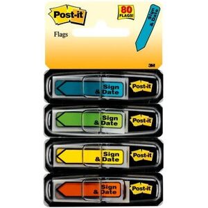 Post-it - 684-SH - Couleurs assorties - Drapeaux de message - Publicité Post-it - 684-SH - Couleurs assorties - Drapeaux de message - Publicité