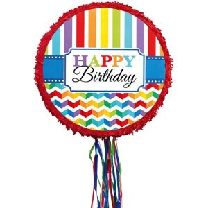 Dekoracja Imprezowa Amscan P33521 - Kolorowa Piñata - 45cm Dekoracja Imprezowa Amscan P33521 - Kolorowa Piñata - 45cm