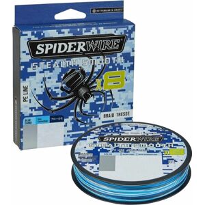 SpiderWire Stealth Smooth8 x8 PE Braid - Camouflage Bleu - Ligne de Pêche - Publicité SpiderWire Stealth Smooth8 x8 PE Braid - Camouflage Bleu - Ligne de Pêche - Publicité