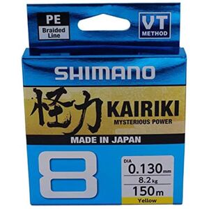 Shimano Kairiki 8 - Fil de pêche tressé - 150m - Publicité Shimano Kairiki 8 - Fil de pêche tressé - 150m - Publicité