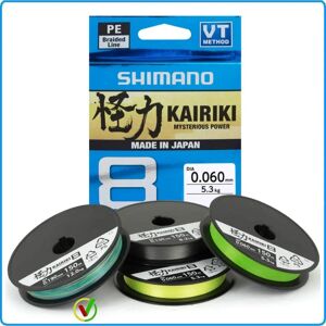 Shimano Kairiki 8 - Mehrfarbige 300M - Angelschnur Shimano Kairiki 8 - Mehrfarbige 300M - Angelschnur