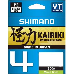 SHIMANO FISHING Kairiki 4 Verde Mantis - Línea de Pesca SHIMANO FISHING Kairiki 4 Verde Mantis - Línea de Pesca