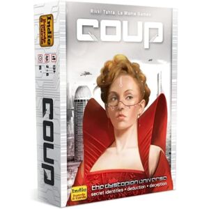Asmodee Indie Coup Card Game - Fast-paced, Family Friendly Strategy Asmodee Indie Coup Card Game - Fast-paced, Family Friendly Strategy