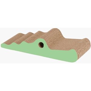 Griffoir Crocodile Zoo Catit - Forme animale, carton, grand - Publicité Griffoir Crocodile Zoo Catit - Forme animale, carton, grand - Publicité
