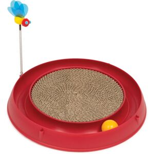 Catit Play Red Circuit Ball Toy With Scratcher - Cat Toy Catit Play Red Circuit Ball Toy With Scratcher - Cat Toy