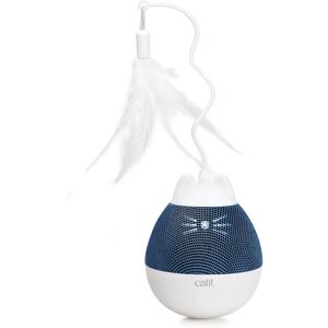 Catit Pixi Spinner Blue and White Cat Toy - Cat Toy Catit Pixi Spinner Blue and White Cat Toy - Cat Toy