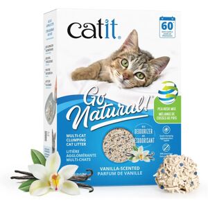 Catit Go Natural Pea Husk Litter Mix Vanilla - Cat litter Catit Go Natural Pea Husk Litter Mix Vanilla - Cat litter