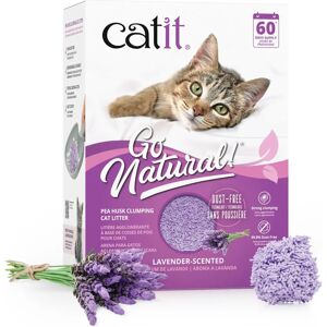 Catit Lavender Scented Cat Litter - Eco, 2.8kg x 2, 14L Catit Lavender Scented Cat Litter - Eco, 2.8kg x 2, 14L
