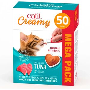 Catit Creamy Tuna Lickable Cat Treats - 50pk Catit Creamy Tuna Lickable Cat Treats - 50pk