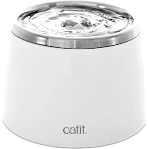 Catit rostfritt stål drickfontän - Vit husdjursvatten Catit rostfritt stål drickfontän - Vit husdjursvatten