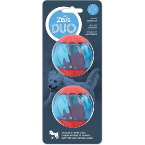 Zeus Duo Ball avec Squeaker Jouet pour chien - Jouet pour chiens - Publicité Zeus Duo Ball avec Squeaker Jouet pour chien - Jouet pour chiens - Publicité