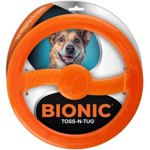 BIONIC Toss-N-Tug Ring Hondenspeeltje - Oranje BIONIC Toss-N-Tug Ring Hondenspeeltje - Oranje