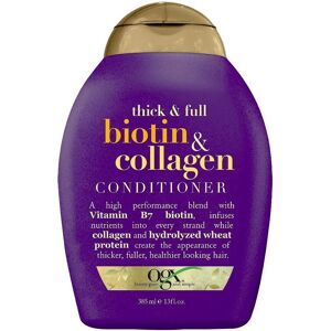 Après-shampoing OGX Épaississant à la Biotine et Collagène - Publicité Après-shampoing OGX Épaississant à la Biotine et Collagène - Publicité