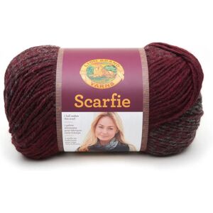 Lion Brand Yarn Scarfie Oxford/Claret - Garen Lion Brand Yarn Scarfie Oxford/Claret - Garen