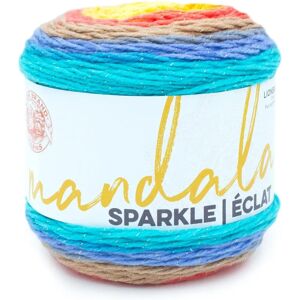Lion Brand Yarn Mandala Sparkle Garn - Fil - Publicité Lion Brand Yarn Mandala Sparkle Garn - Fil - Publicité