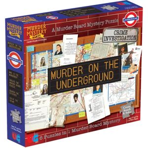 University Games Murder on the Underground - Detective Board Game University Games Murder on the Underground - Detective Board Game