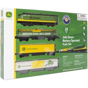 Lionel John Deere Mini Train Set - Green - Indoor Use Lionel John Deere Mini Train Set - Green - Indoor Use