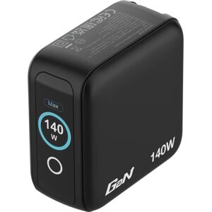 Chargeur Rapide GaN Noir Verbatim 30240 - 140W USB-C/USB-A - Publicité Chargeur Rapide GaN Noir Verbatim 30240 - 140W USB-C/USB-A - Publicité