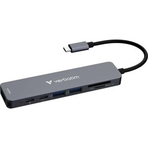 Verbatim 32158 - USB Hub - Többportos - Szürke Verbatim 32158 - USB Hub - Többportos - Szürke