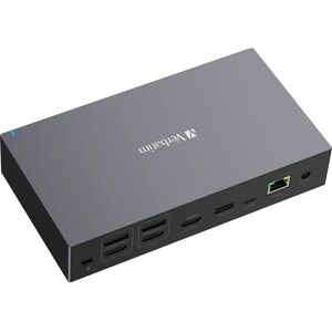 Station d'accueil Verbatim CDS-17 - 17 Ports - USB-C 100W - Publicité Station d'accueil Verbatim CDS-17 - 17 Ports - USB-C 100W - Publicité