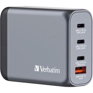 Chargeur GaN Verbatim GNC-100 100W 4 Ports - Publicité Chargeur GaN Verbatim GNC-100 100W 4 Ports - Publicité